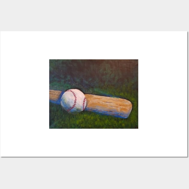 Take Me Out to the Ball Game Wall Art by ReneeDixonArt